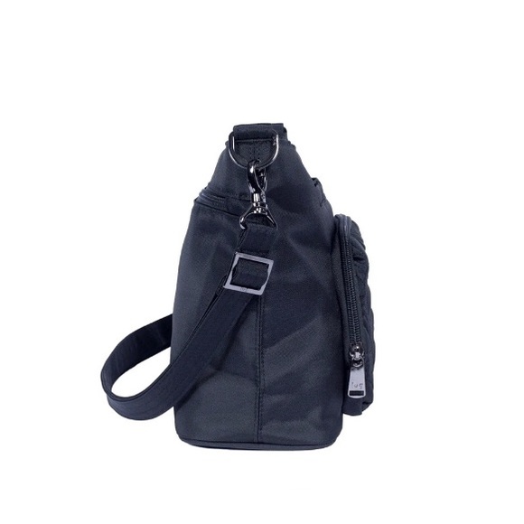 lug Bags Lug Samba Black Rfid Blocking Convertible Crossbody